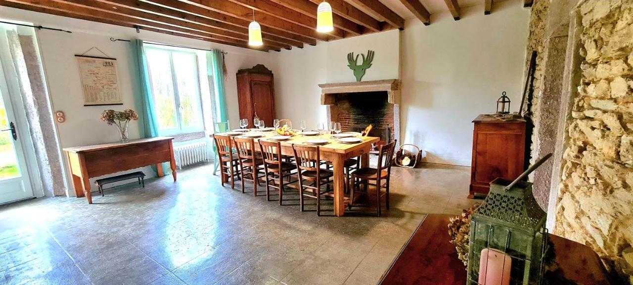 Le Terrier Maison De Campagne 250 M2 Grande Capacite 20 Couchages, 4500M2 De Terrain Villa Saint-Pierre-du-Chemin Exterior photo